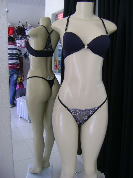 Conjunto nadador de tule bord. c/ mic